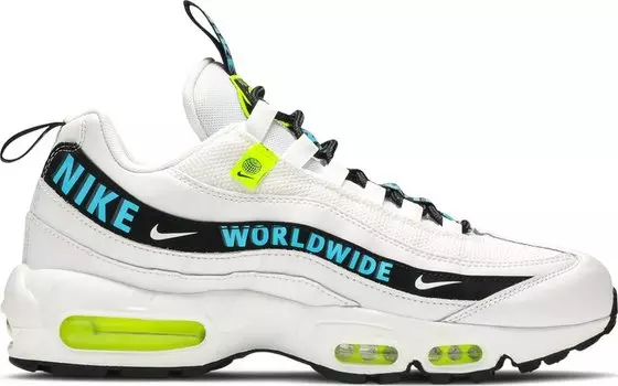 Кроссовки Nike Air Max 95 'Worldwide Pack - White', белый