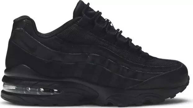 Кроссовки Nike Air Max 95 GS 'Triple Black', черный