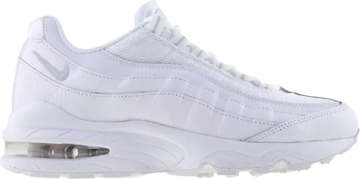 Кроссовки Nike Air Max 95 GS 'Triple White', белый