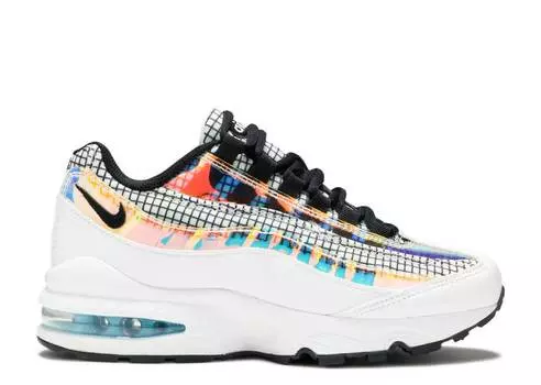 Кроссовки Nike AIR MAX 95 LV8 GS 'BLUE GAZE', белый