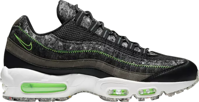 Кроссовки Nike Air Max 95 M2Z2 'Recycled Wool Pack - Black Electric Green', черный