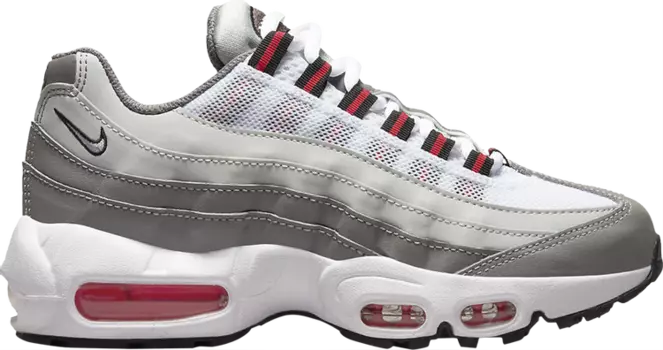 Кроссовки Nike Air Max 95 Recraft GS 'Light Silver Flat Pewter', серый