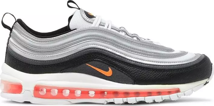 Кроссовки Nike Air Max 97 'Black Orange', черный
