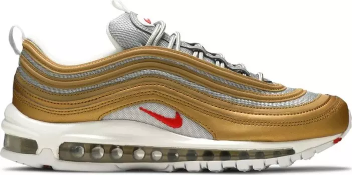 Кроссовки Nike Air Max 97 'Metallic Pack', золотой