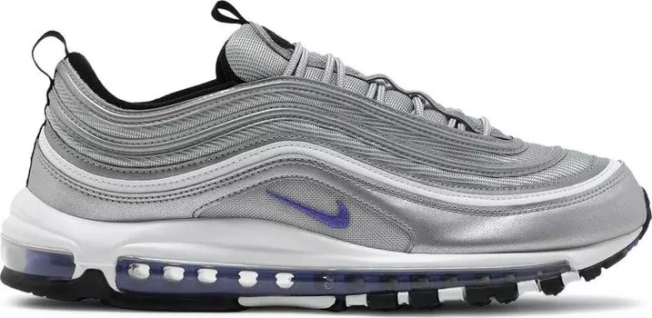 Кроссовки Nike Air Max 97 'Silver Violet', серебряный