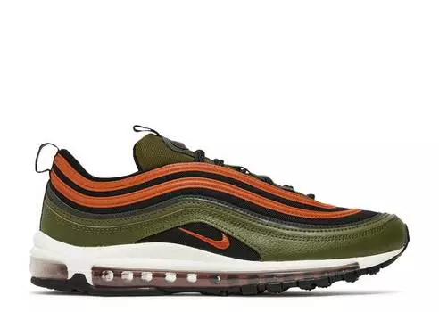 Кроссовки Nike AIR MAX 97 'BLACK OLIVE', зеленый