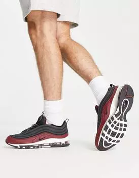 Кроссовки Nike Air Max 97, черный/красный/белый