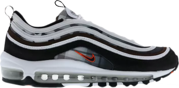 Кроссовки Nike Air Max 97 GS 'White Black', белый