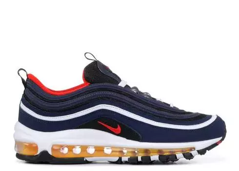 Кроссовки Nike AIR MAX 97 GS 'MIDNIGHT NAVY', нави