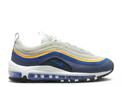 Кроссовки Nike AIR MAX 97 GS 'WHITE BLUE LASER ORANGE', белый
