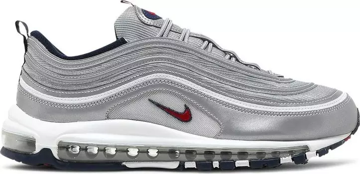 Кроссовки Nike Air Max 97 OG SP 'Puerto Rico', серебряный
