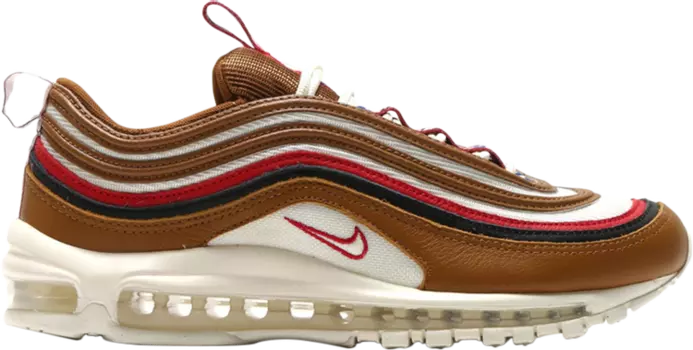 Кроссовки Nike Air Max 97 TT Premium 'Pull Tab', коричневый
