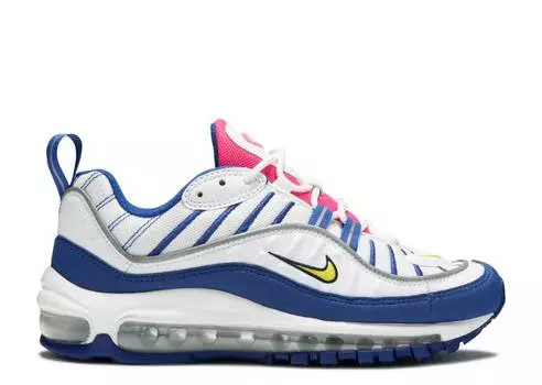 Кроссовки Nike AIR MAX 98 GS 'WHITE INDIGO', белый