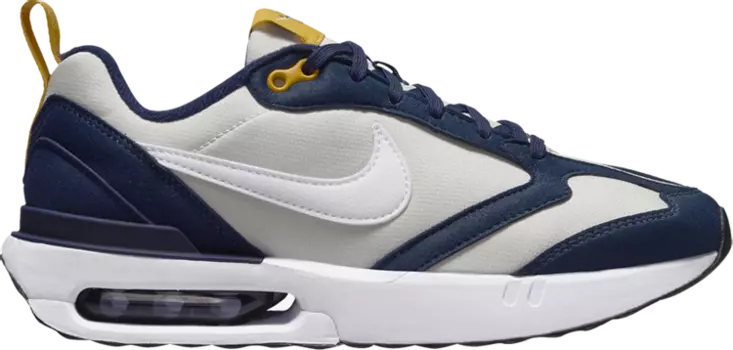 Кроссовки Nike Air Max Dawn GS 'Light Bone Midnight Navy', кремовый