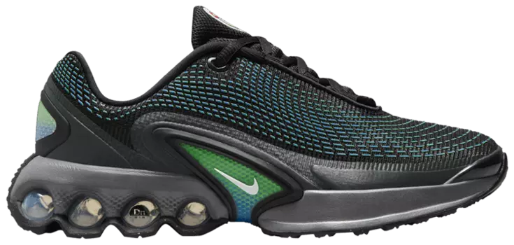 Кроссовки Nike Air Max DN GS 'Hyper Cobalt Rage Green', зеленый