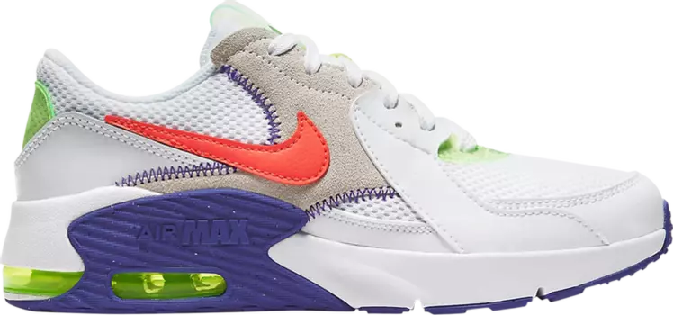 Кроссовки Nike Air Max Excee AMD GS 'White Indigo Burst', белый