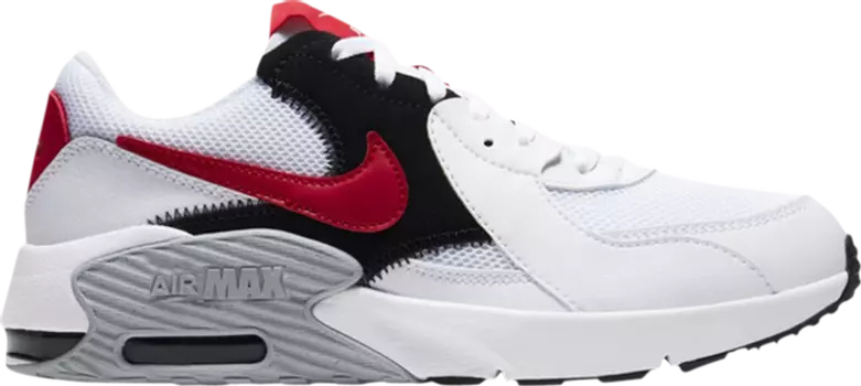 Кроссовки Nike Air Max Excee GS 'White University Red', белый