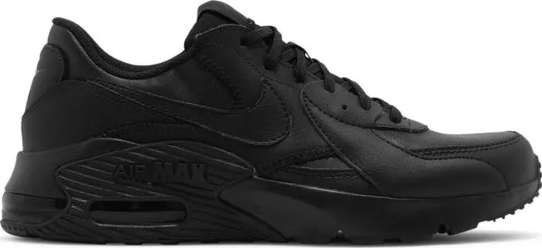 Кроссовки Nike Air Max Excee Leather 'Triple Black', черный