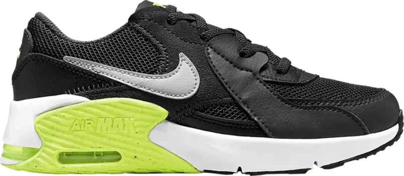 Кроссовки Nike Air Max Excee PS 'Dark Smoke Grey Volt', серый
