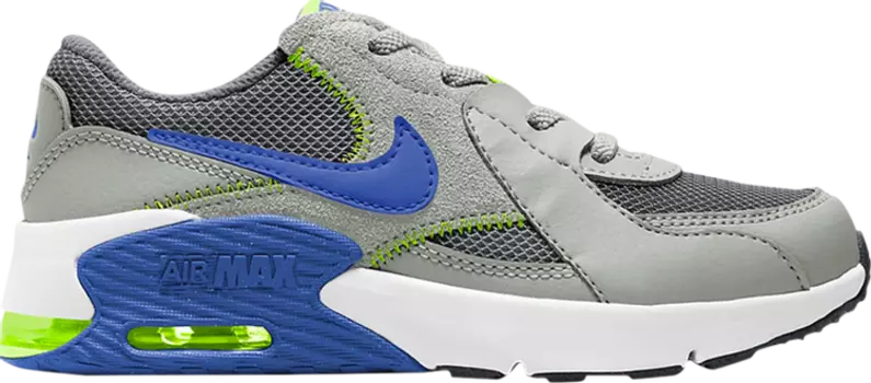 Кроссовки Nike Air Max Excee PS 'Iron Grey Game Royal', серый
