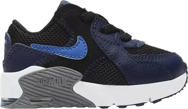 Кроссовки Nike Air Max Excee TD 'Black Blue Void', синий