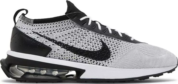 Кроссовки Nike Air Max Flyknit Racer 'White Black', белый