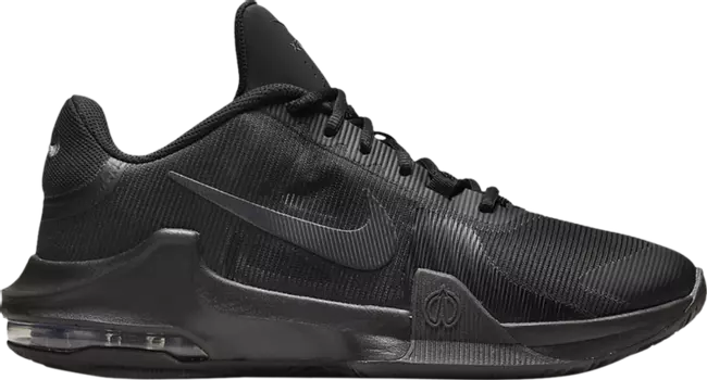 Кроссовки Nike Air Max Impact 4 'Black Off Noir', черный