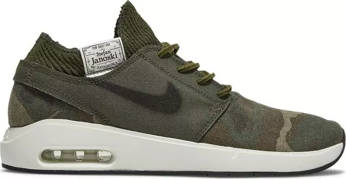 Кроссовки Nike Air Max Janoski 2 SB 'Camo', зеленый