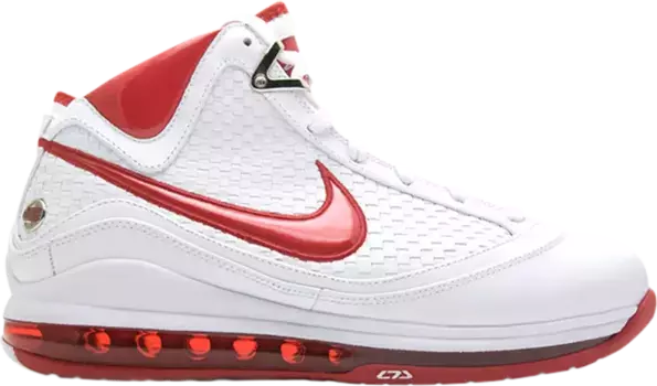 Кроссовки Nike Air Max LeBron 7 NFW 'White Varsity Red', белый