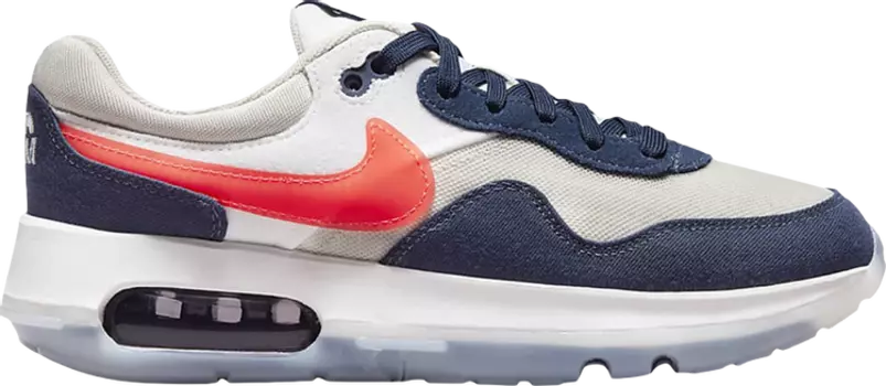 Кроссовки Nike Air Max Motif GS 'Light Bone Midnight Navy', белый