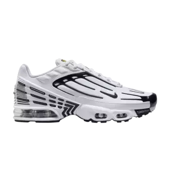 Кроссовки Nike Air Max Plus 3 GS White Black, белый