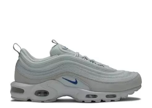 Кроссовки Nike AIR MAX PLUS 97 'PLATINUM BLUE', платиновый