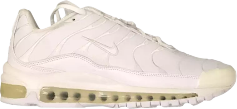 Кроссовки Nike Air Max Plus 97 SL 'Triple White', белый