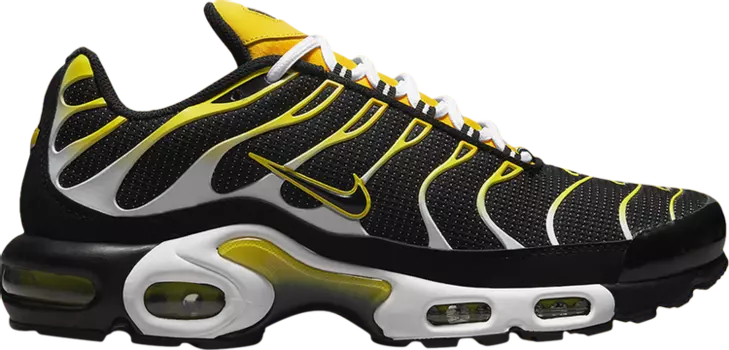 Кроссовки Nike Air Max Plus 'Black Tour Yellow', черный