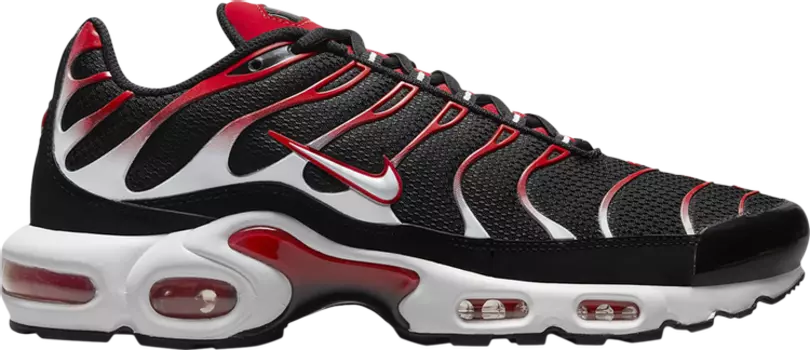 Кроссовки Nike Air Max Plus 'Black University Red', черный