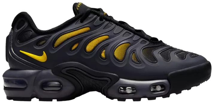Кроссовки Nike Air Max Plus Drift GS 'Anthracite University Gold', черный