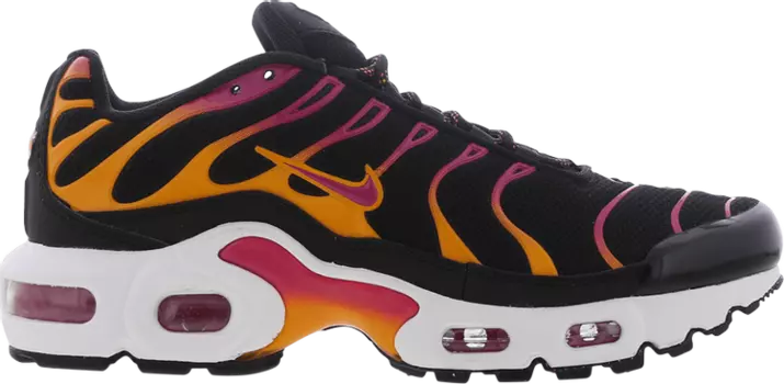 Кроссовки Nike Air Max Plus GS 'Black Active Pink', черный