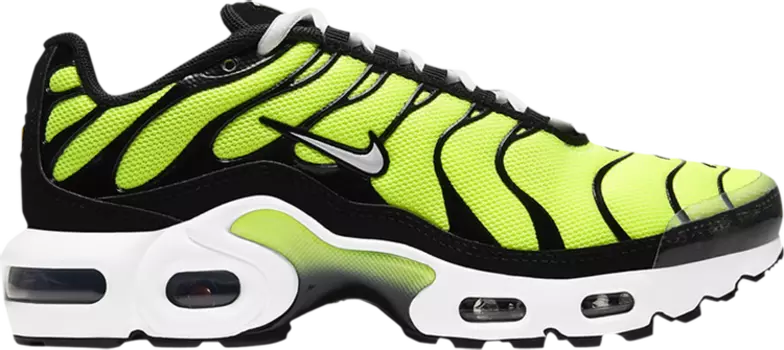 Кроссовки Nike Air Max Plus GS 'Hot Lime', зеленый