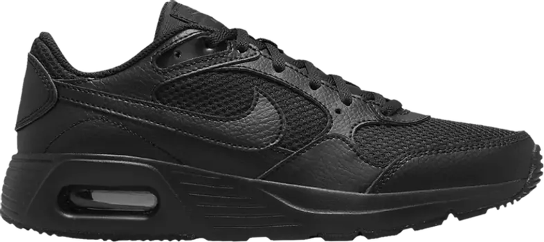 Кроссовки Nike Air Max SC GS 'Triple Black', черный