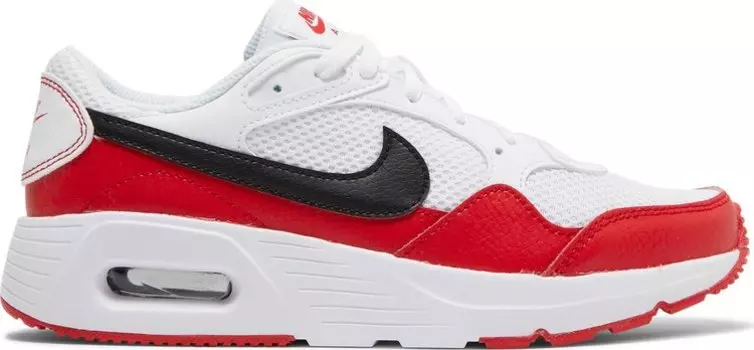 Кроссовки Nike Air Max SC GS 'White University Red', белый