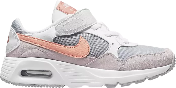 Кроссовки Nike Air Max SC PS 'White Crimson Bliss', белый