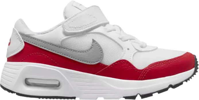 Кроссовки Nike Air Max SC PS 'White Grey University Red', белый