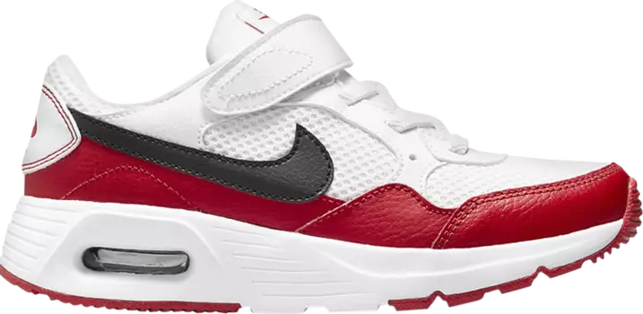 Кроссовки Nike Air Max SC PS 'White University Red', белый