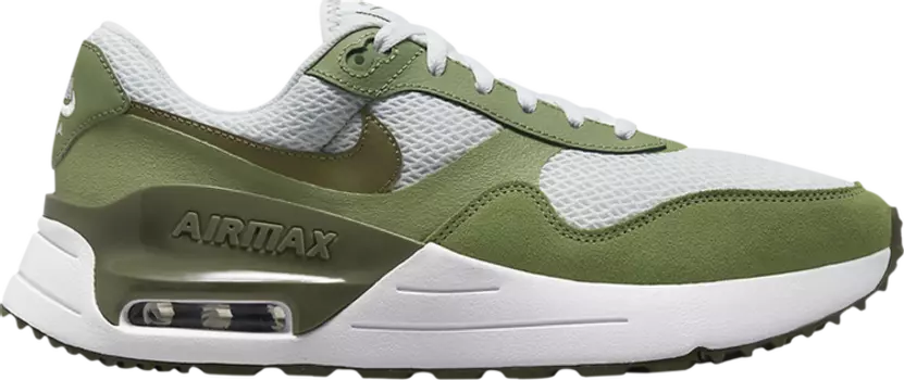 Кроссовки Nike Air Max SYSTM 'Oil Green', белый