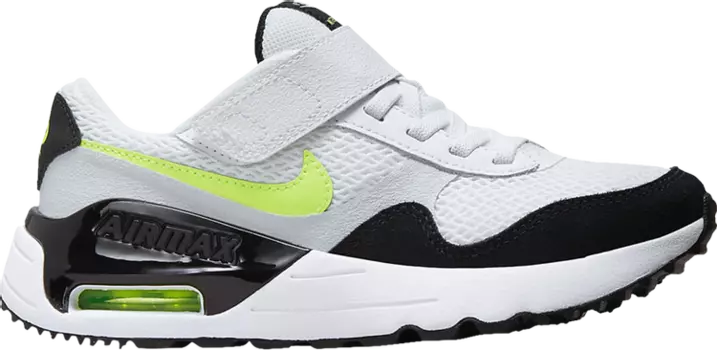 Кроссовки Nike Air Max SYSTM PS 'White Volt', белый
