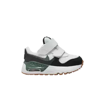 Кроссовки Nike Air Max SYSTM TD White Black Vintage Green, белый