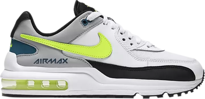 Кроссовки Nike Air Max Wright GS 'White Volt', белый