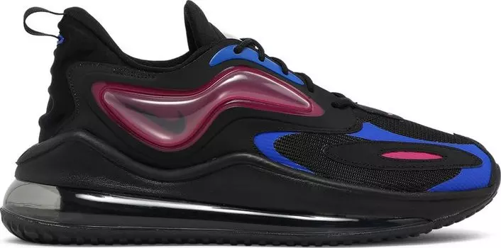 Кроссовки Nike Air Max Zephyr 'Black Fireberry Blue', черный