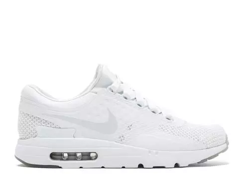 Кроссовки Nike AIR MAX ZERO QS 'WHITE PURE PLATINUM', белый
