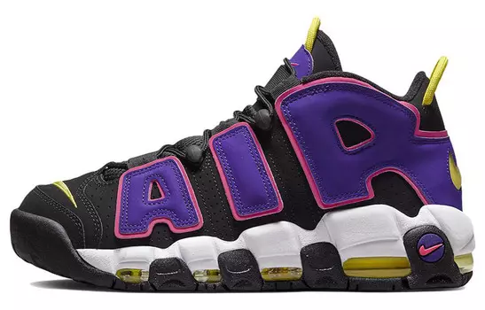 Кроссовки Nike Air More Uptempo 96 Black Court Purple